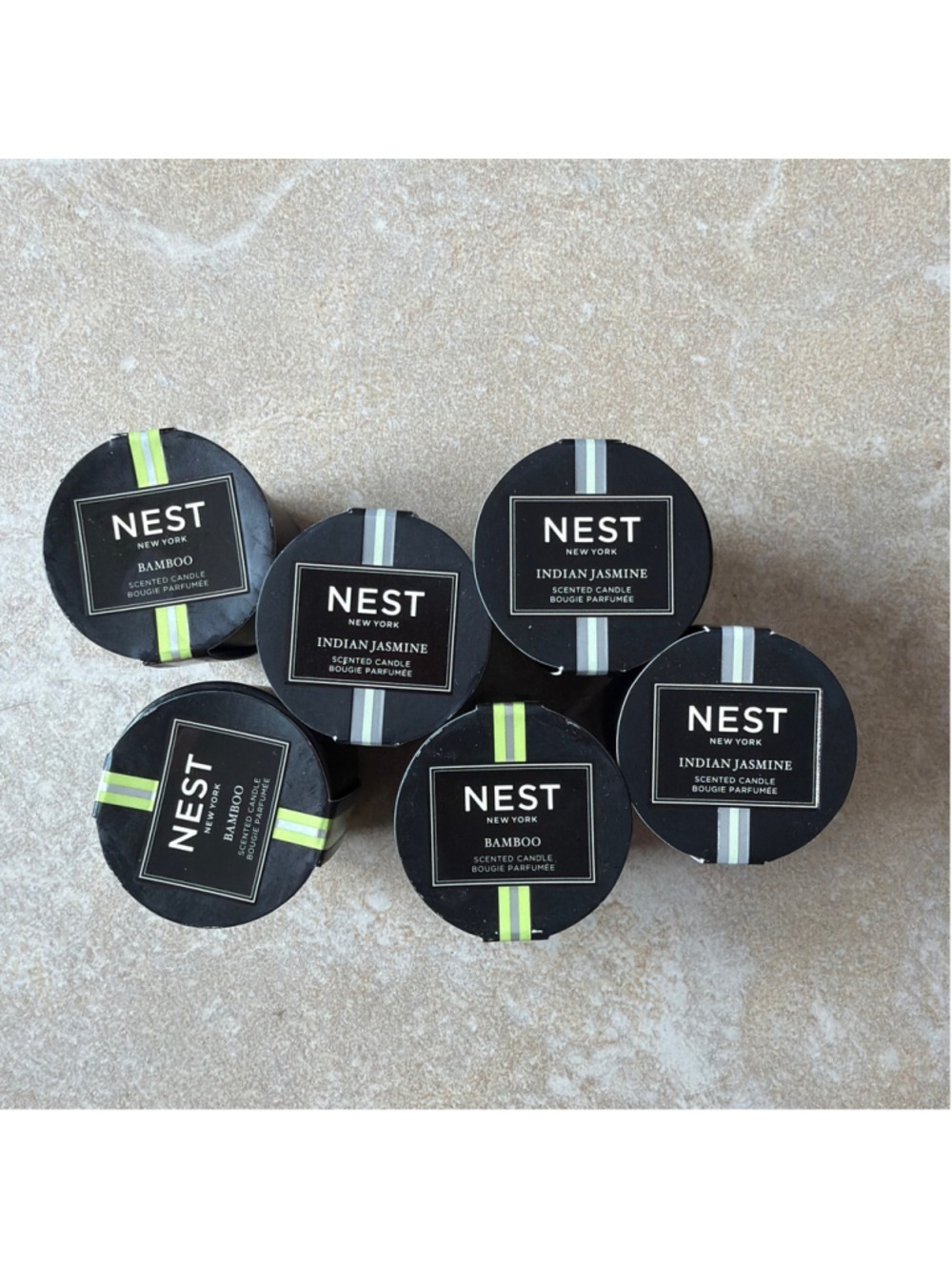 NEST New York Scented Candle Set One Size Black Green